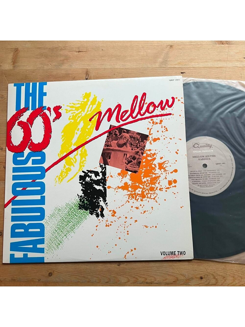 Various - The Fabulous 60's Mellow 33rpm VG+ VR22